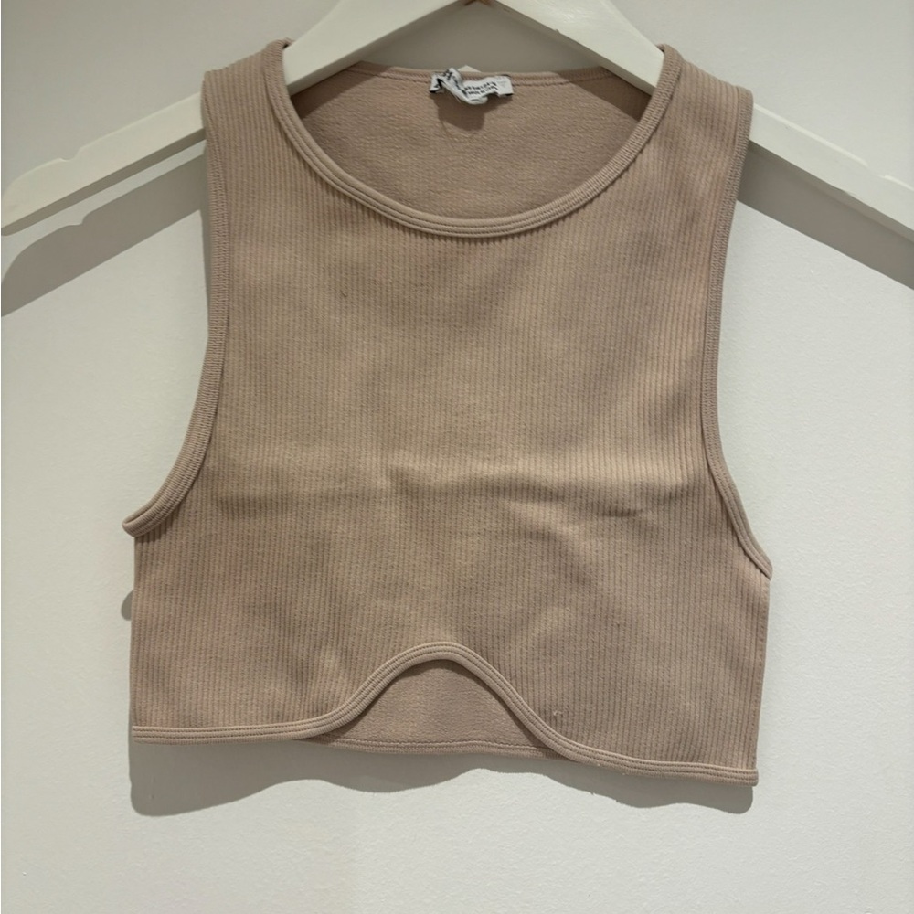 Beige Zara top
